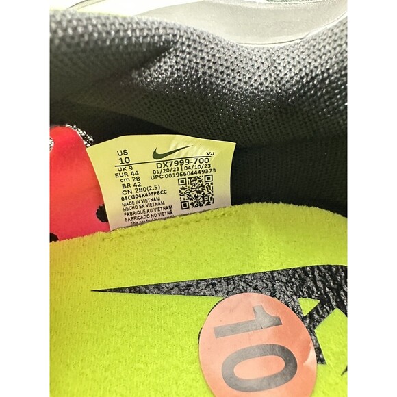 Nike Rival XC 6 Cross Country Spikes Volt Black Pink DX7999-700 Mens Size 10 NEW - Picture 8 of 8